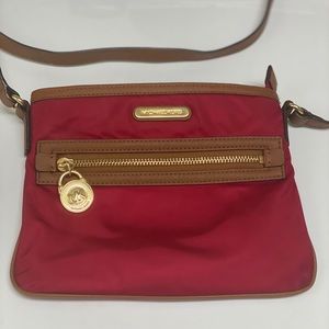Michael Kors Jet Nylon Flat Crossbody Handbag